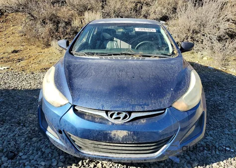 2016 Hyundai Elantra Se z USA, uszkodzony, nr VIN 5NPDH4AE1GH663585